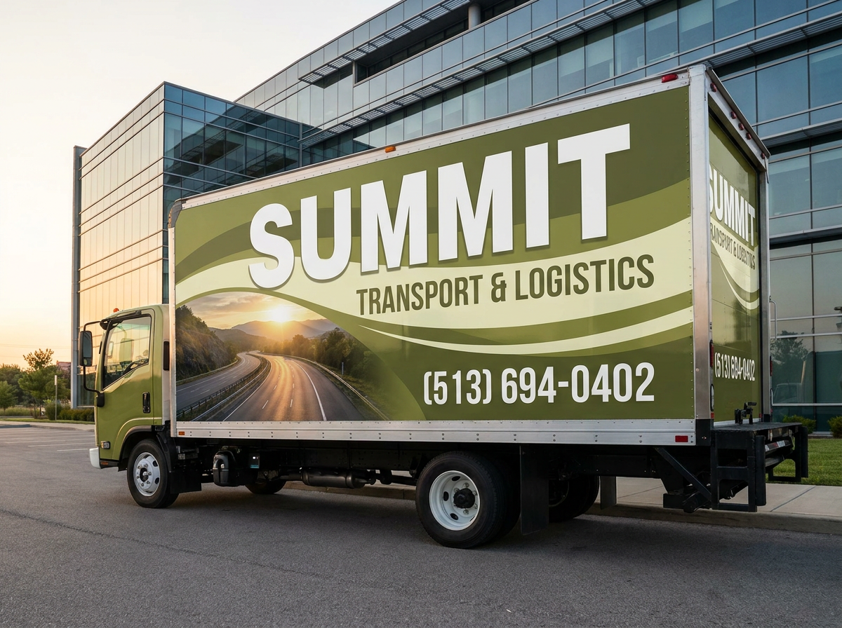 Fleet graphics — printed by Goldman Printing