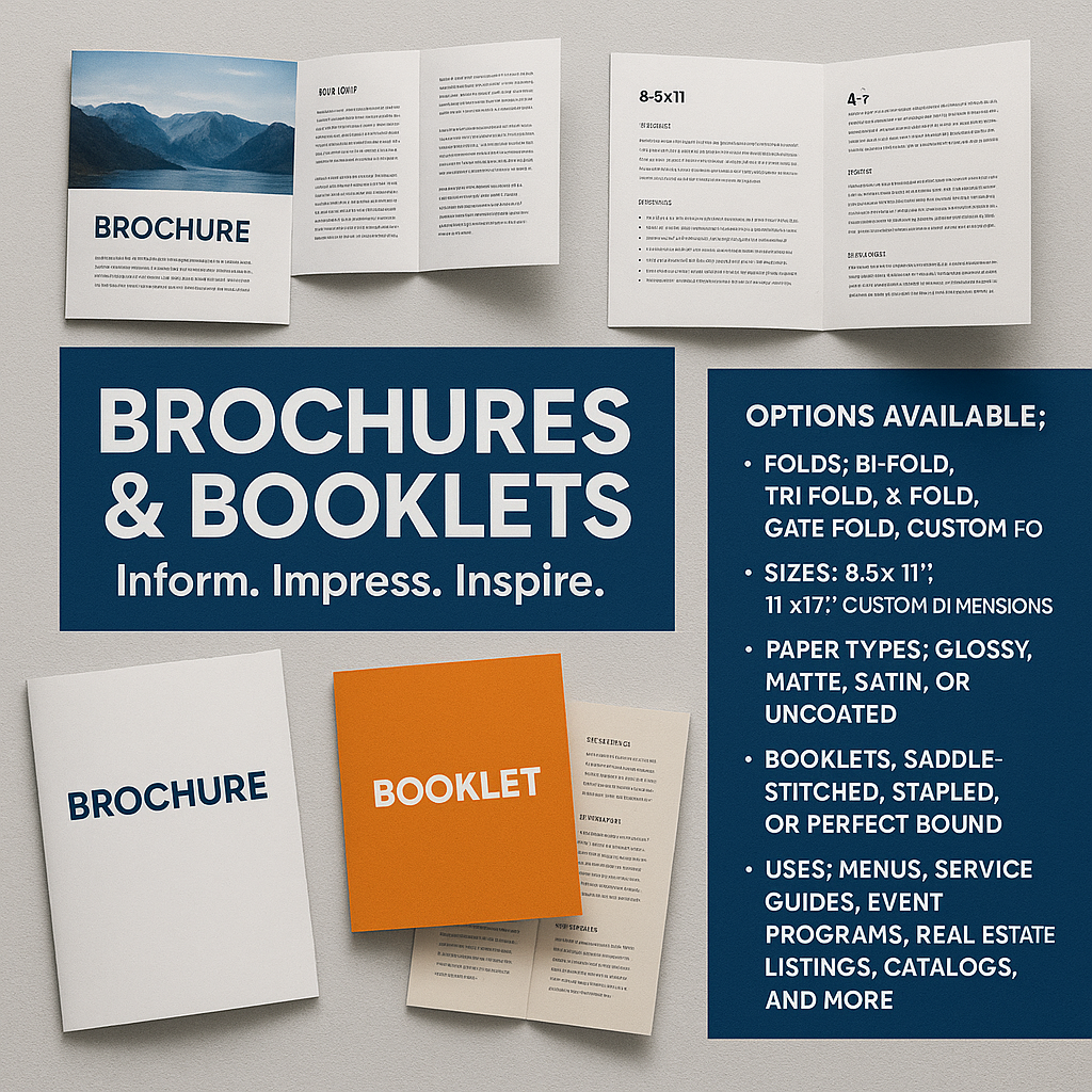 Brochures & Booklets